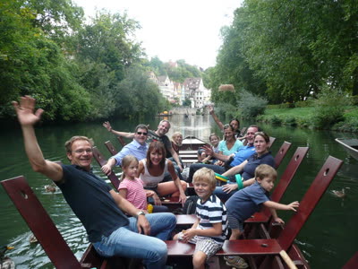 Glückliche Familien