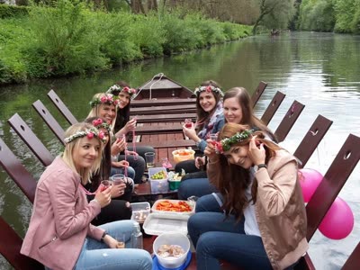 Beste Stimmung an Bord