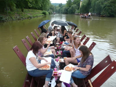Pizza ohne Regen